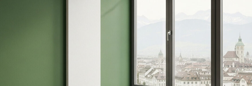 Panneaux acoustiques dans une salle a manger